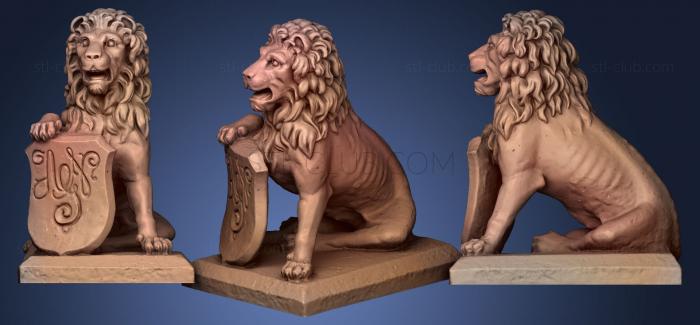 3D модель Замок Льва (STL)